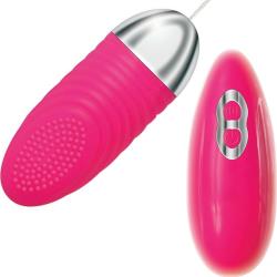 Turn Me On Rechargeable Love Bullet by Adam and Eve with Wireless Remote, Pink