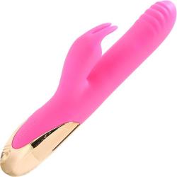 Dream Rechargeable Rabbit Vibrator by Maia Toys, 8.5 Inches, Pink