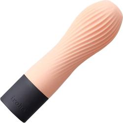 Zen Pleated Personal Vibrator by Tenga, 5 Inch, Floral Pink