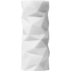 3D Polygon Personal Stroker by Tenga, 4.5 Inches, White