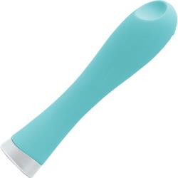 Luxe Candy Flexible Rechargeable Vibrator, 4.75 Inch, Turquoise