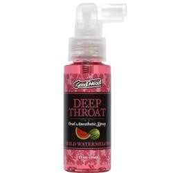 GoodHead Deep Throat Oral Sex Aid Spray, 2 fl.oz (59 mL), Watermelon