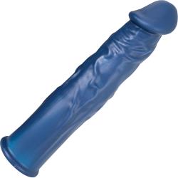 Great Extender Silicone Penis Sleeve, 7.5 Inch, Blue