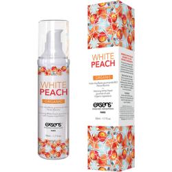 Exsens Warming Massage Oil, 1.7 fl.oz (50 mL), Organic White Peach