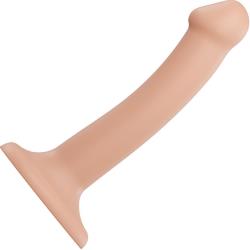 Dorcel Strap On Me Silicone Bendable Dildo, 6.7 Inch, Flesh