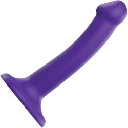 Dorcel Strap On Me Silicone Bendable Dildo, 6.7 Inch, Purple