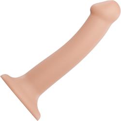 Dorcel Strap On Me Silicone Bendable Dildo, 7 Inch, Flesh