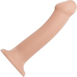 Dorcel Strap On Me Silicone Bendable Dildo, 7.5 Inch, Flesh