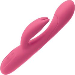 Ultimate Rabbits No.1 Rechargeable Vibrator, 8.5 Inch, Pink