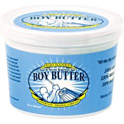Boy Butter H2O Water-Based Personal Lubricant, 16 oz (454 g)