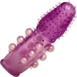 Pleasure Pearls Love Extension Sleeve, 5 Inch, Purple Pleasure Pearls Love Extension Sleeve, 5 Inch, Purple