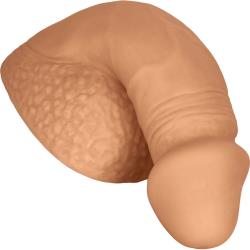 Packer Gear Silicone Packing Penis, 4 Inch, Tan