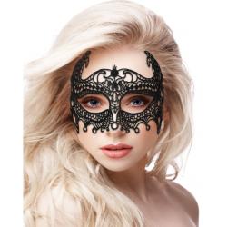 Ouch! Empress Lace Masquerade Mask, One Size, Black