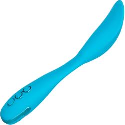 California Dreaming Palm Springs Pleaser Vibrating Anal Probe, 6 Inch, Blue