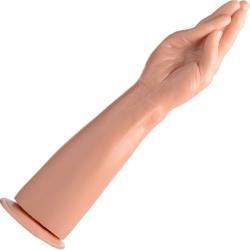 Master Series the Fister Hand and Forearm Dildo, 15 Inch, Flesh