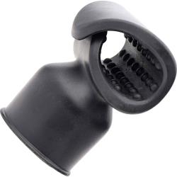 Master Series Thunder Wrap Masturbator Wand Attachment, 4.5 Inch, Black