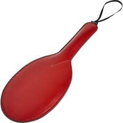 Sportsheets Saffron Ping Pong Paddle, Red and Black