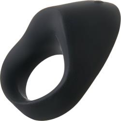 Zero Tolerance Night Rider Rechargeable Silicone Cock Ring, 3.75 Inch, Black