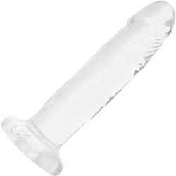 King Cock Clear Cock, 6 Inch, Clear