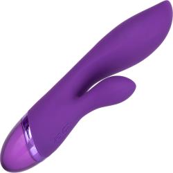 Aura Dual Lover Vibrator, 8 Inch, Purple