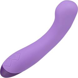Wellness G Ball Silicone Vibrator, 7 Inch, Purple
