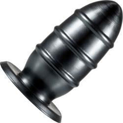 Jet Fuc Plug Butt Plug, 8.25 Inch, Carbon Metallic Black