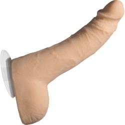 Signature Cocks JJ Knight UltraSkyn Cock with Removable Vac-U-Lock Suction Cup, 8.5 Inch, Flesh