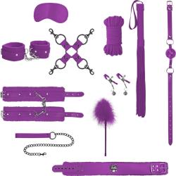 Ouch! Intermediate Bondage Kit, Purple