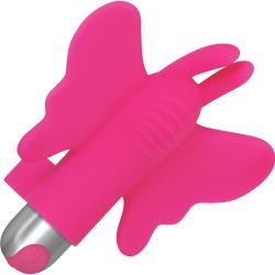 Evolved My Butterfly with 10 Speed Rechargeable Bullet Vibrator, 4 Inch, Pink
