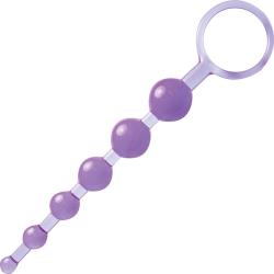 Dragonz Tale Anal Pleasure Beads, 8 Inch, Purple