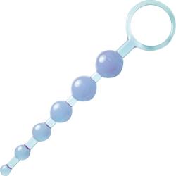 Dragonz Tale Anal Pleasure Beads, 8 Inch, Blue