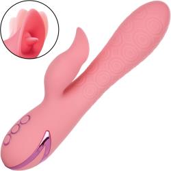 California Dreaming Pasadena Player Vibrator with Flickering Teaser, 8.5 Inch, Pink