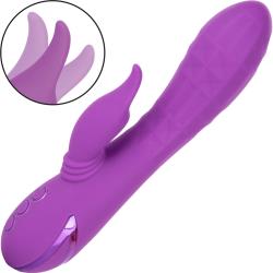 California Dreaming Valley Vamp Vibrator with Swinging Teaser, 8.5 Inch, Purple