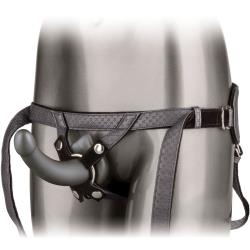 Her Royal Harness the Royal Ultra-Soft Set with G-Probe, 6.75 Inch, Gray