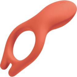 iVibe Select iRing 10 Vibrating Functions Silicone Cokring, 4.5 Inch, Coral