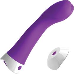 3Some Wall Banger G Remote Controlled Silicone Vibrator, 7.5 Inch, Purple