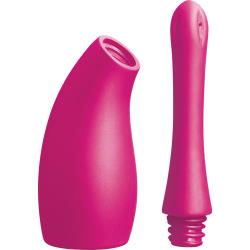 INYA Deluxe Silicone Cleanser, 9.53 Inch, Pink
