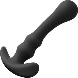 Renegade Pillager Firm Silicone Butt Plug No 3, 5.5 Inch, Black