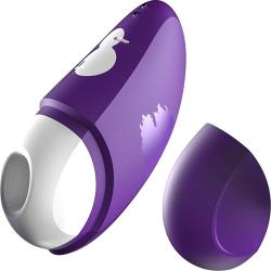 Romp Free Pulsating Clitoral Stimulator, 4 Inch, Purple