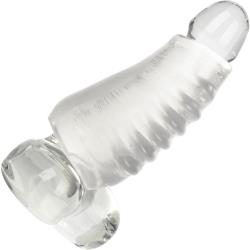 Hot Rod Xtreme Penis Sleeve Enhancer, 6.25 Inch, Clear