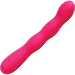 VeDO Quiver Plus Rechargeable G Spot Vibrator, 9 Inch, Foxy Pink