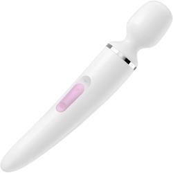 Satisfyer Wand-er Woman USB Rechargeable Massager, 13.5 Inch, White