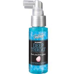 GoodHead Deep Throat Oral Sex Aid Spray, 2 fl.oz (59 mL), Cotton Candy