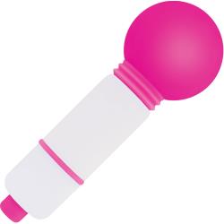 Rock Candy Fun Size Lala Pop Vibrator, 3.5 Inch, Pink