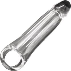 Firefly Fantasy Extenstion Small Penis Sleeve, 6.75 Inch, Clear