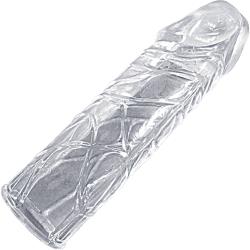Super Sleeve 3 Penis Sleeve, 5.25 Inch, Clear
