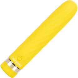 Slay #SeduceMe Silicone Bullet Vibrator, 4.75 Inch, Yellow