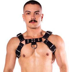 Prowler Red Premium Butch Chest Harness, Small, Black