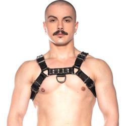 Prowler Red Bull Chest Harness, XXL, Black