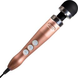 Doxy Die Cast Number 3 Wand Massager with Silicone Head, 11.25 Inch, Rose Gold